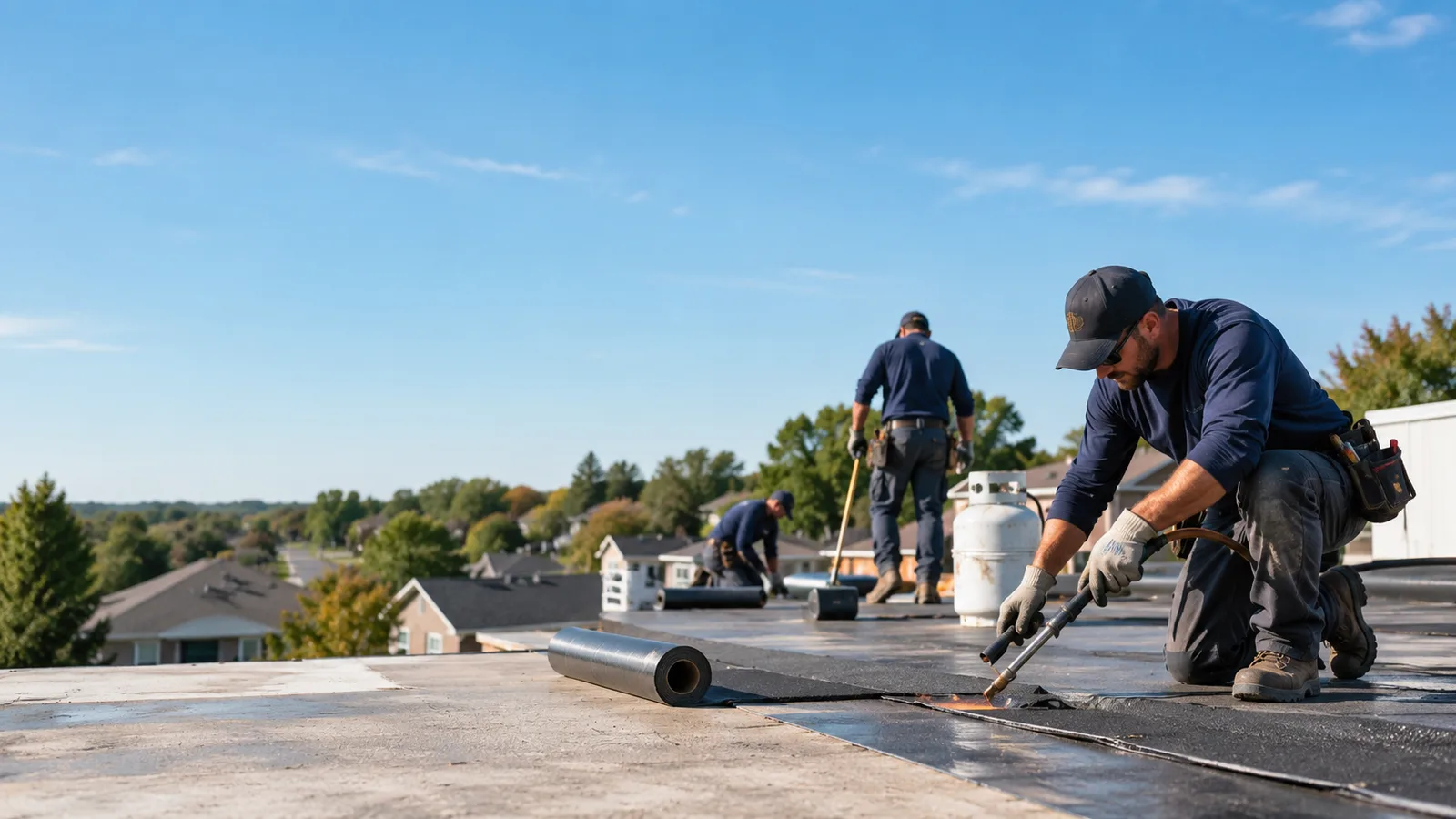 Flat Roof Leak Repair providers in Sentinel, OK